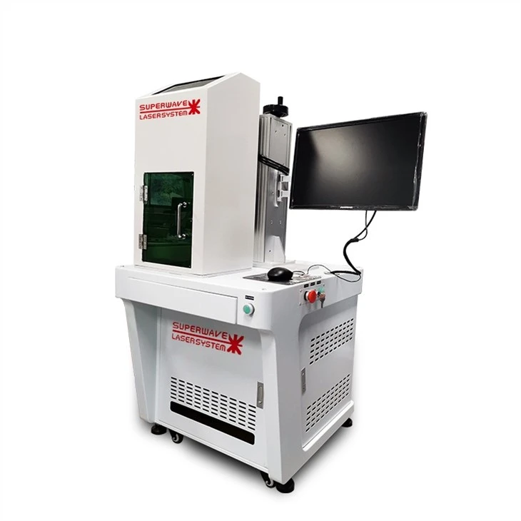 Portable Desktop Enclosed Fiber Laser Marking & graveermachine